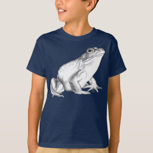 Grenouille de cool de T-shirt d'art de grenouille