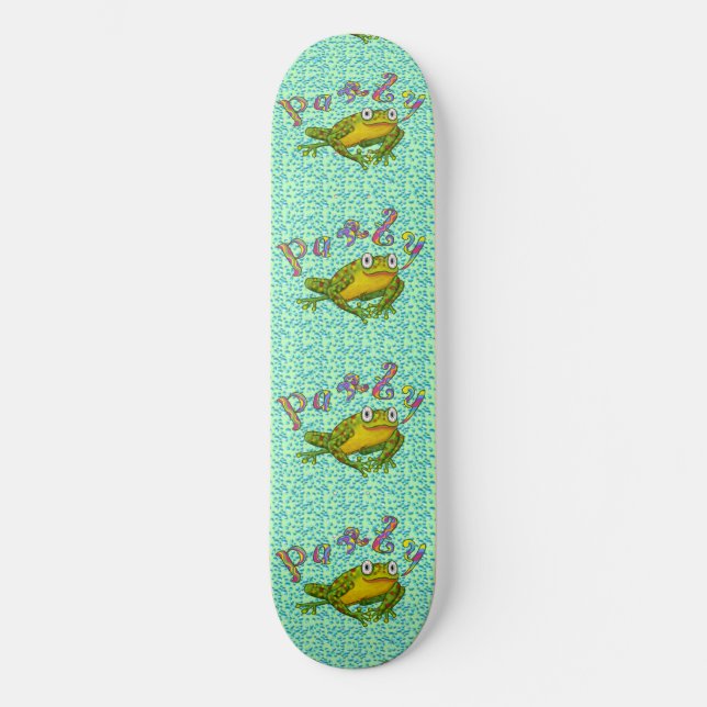 Grenouille de fête  Skateboard  (Recto)