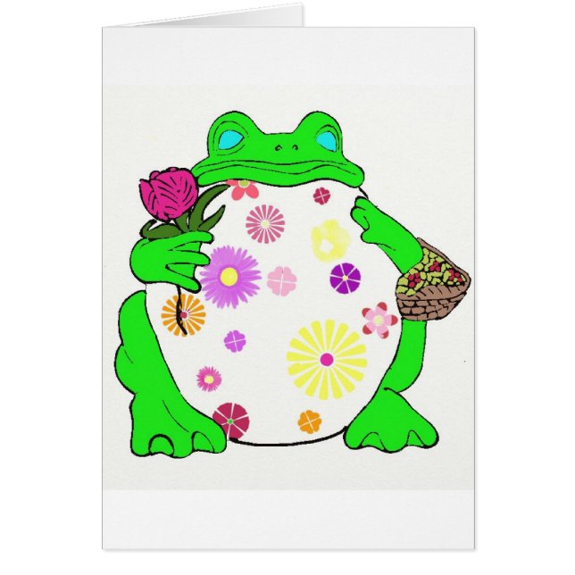 Grenouille de fleur (Devant)
