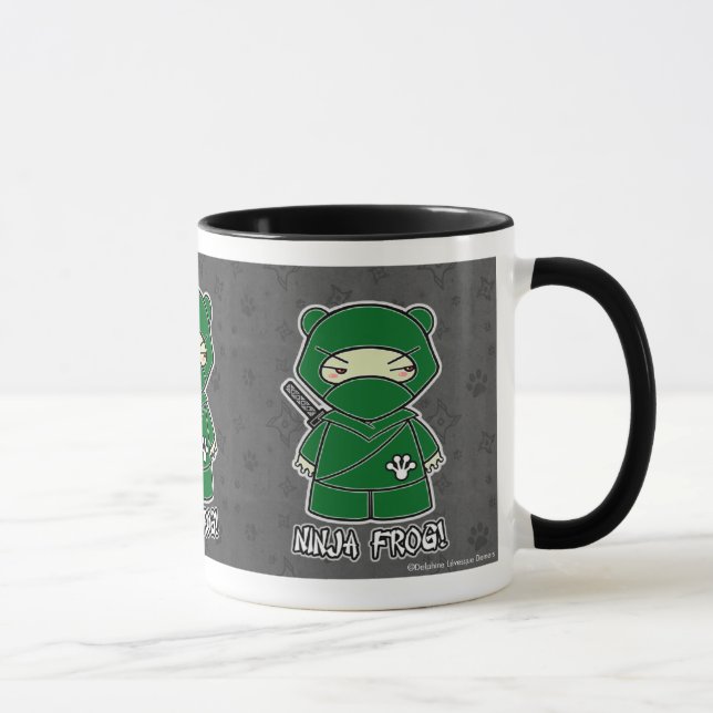 Grenouille de Ninja ! Tasse (Droite)