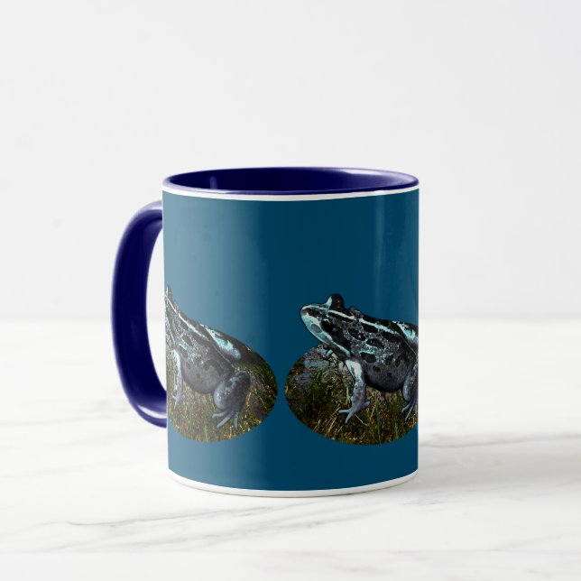 Grenouille d'herbe peinte, Mug de café (Devant gauche)