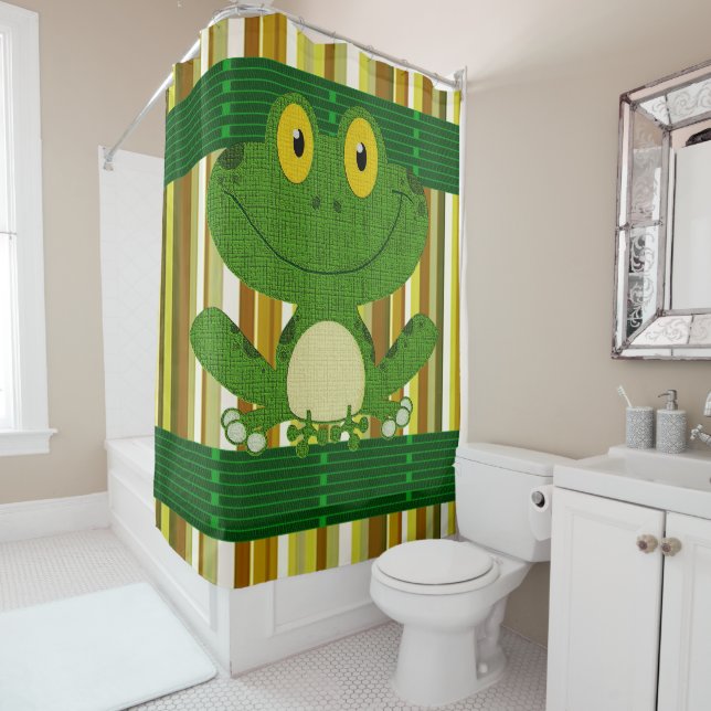 Grenouille du rideau de douche (En situation)