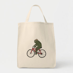 Grenouille gentilhomme sur un Sac fourre-tout à vé