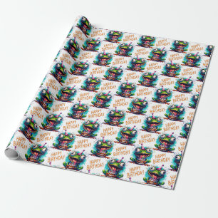 Grenouille Joyeux Anniversaire Cadeau Papier Envel