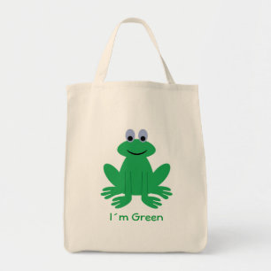 Grenouille mignonne, sac fourre-tout organique