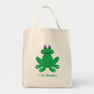 Grenouille mignonne, sac fourre-tout organique