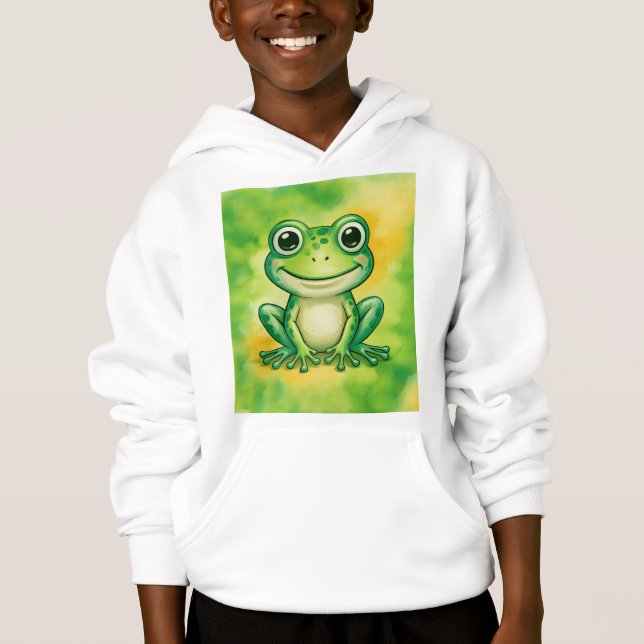 Grenouille mignonne verte (Devant)