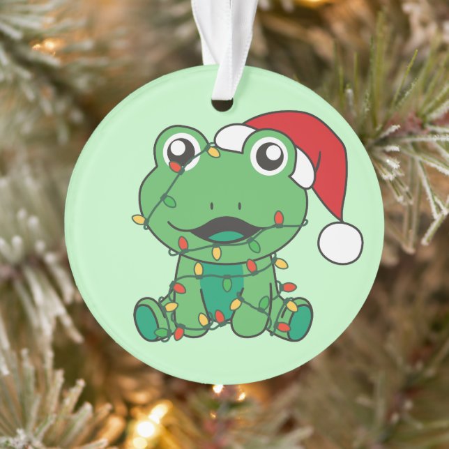Grenouille Noël Animaux d'hiver Grenouilles de Noë (Arbre)