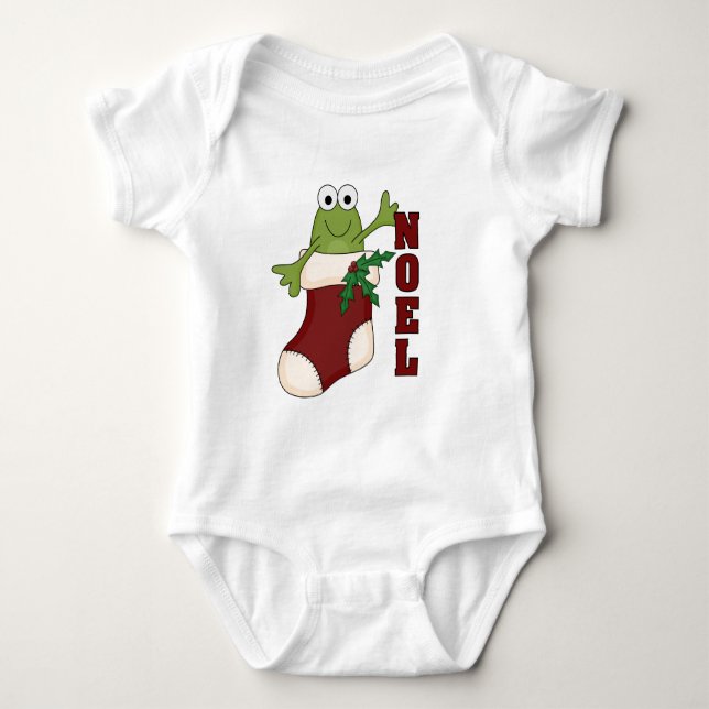 Grenouille Noel Tshirts et cadeaux de vacances (Devant)