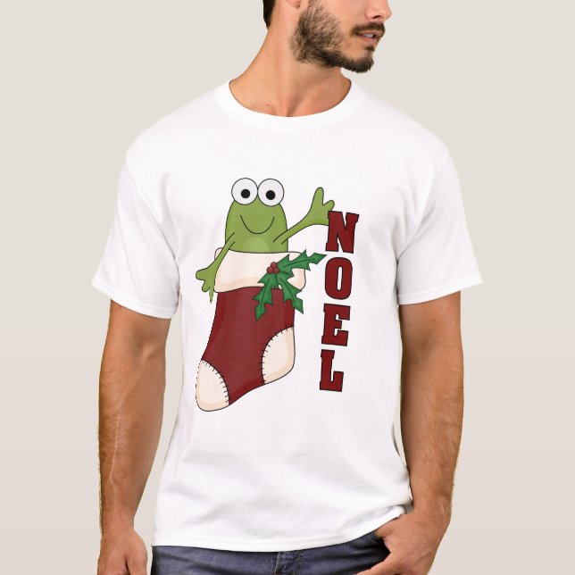 Grenouille Noel Tshirts et cadeaux de vacances (Devant)