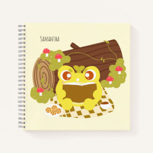 Grenouille Pique-Nique Lire Un Livre