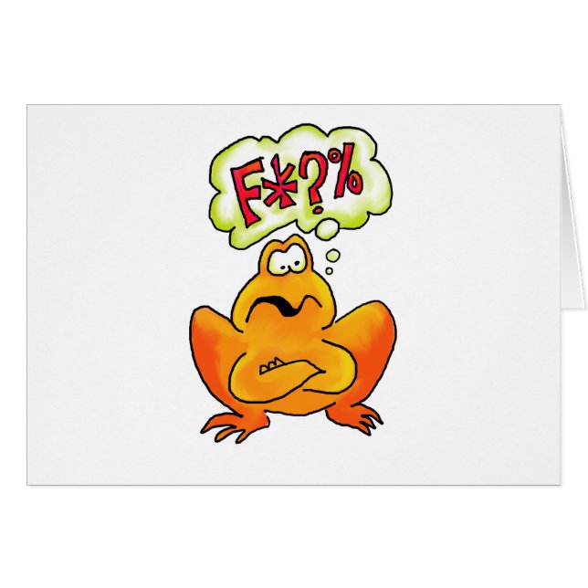 grenouille Quatre-en lettres (Devant horizontal)