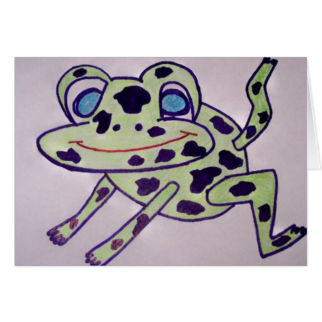 grenouille tachetée (Devant horizontal)
