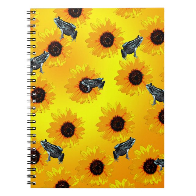Grenouilles Et Tournesols, Carnet (Devant)