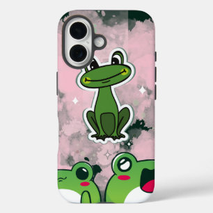 Grenouilles Mignonnes – Étui de Téléphone Grenouil