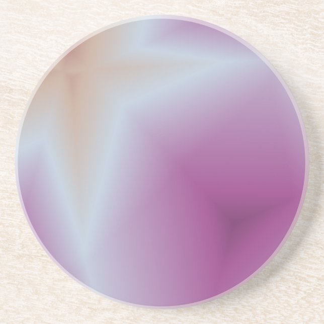Grès dessous de verre en marbre rose (Devant)