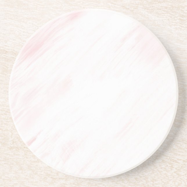 Grès Dessous de verre en papier rustique en marbre blan (Devant)