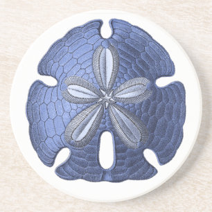 Grès Dessous de verre en pierre de sable bleu