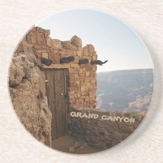 Grès Grand Canyon Chambre W Vue Dessous de verre en pie (Devant)