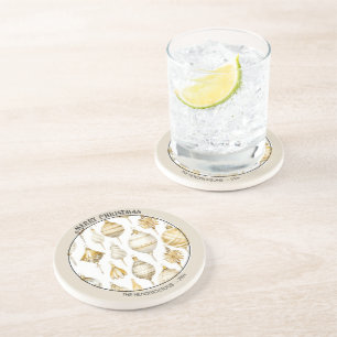 Grès Ornements de Noël en argent or Dessous de verre en