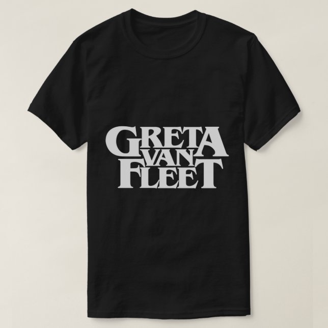 Greta Van Fleet Blanc Logo Pullover Hoodi (Design devant)