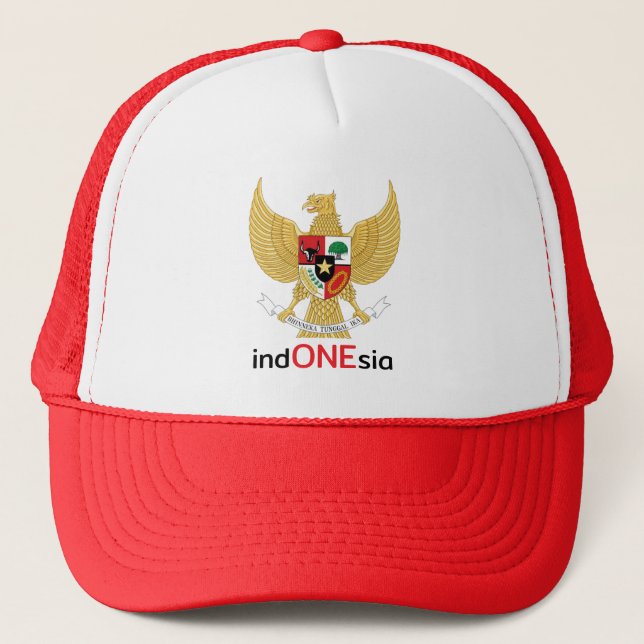 Grève avec Garuda : Casquette indonésien (Devant)