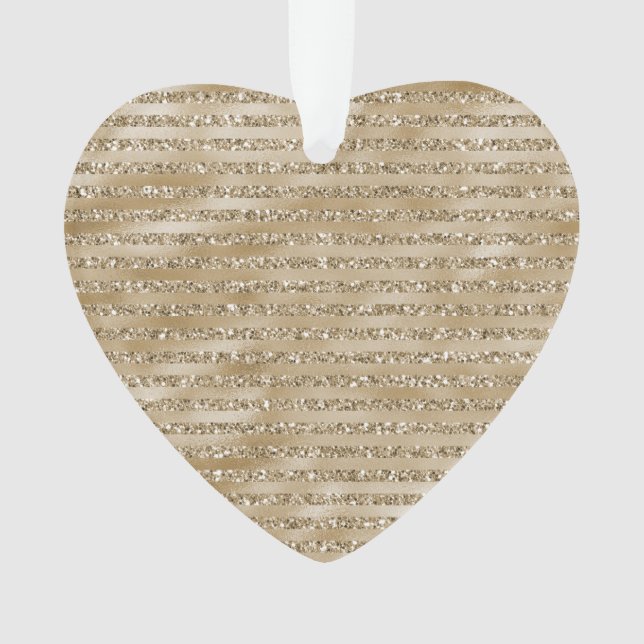 Grève de la Parties scintillant dorée Glam (devant)