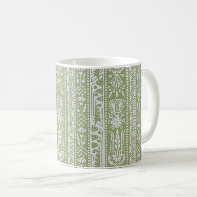 Grèves de renouveau égyptienne, Mug de café vert r (Devant droit)