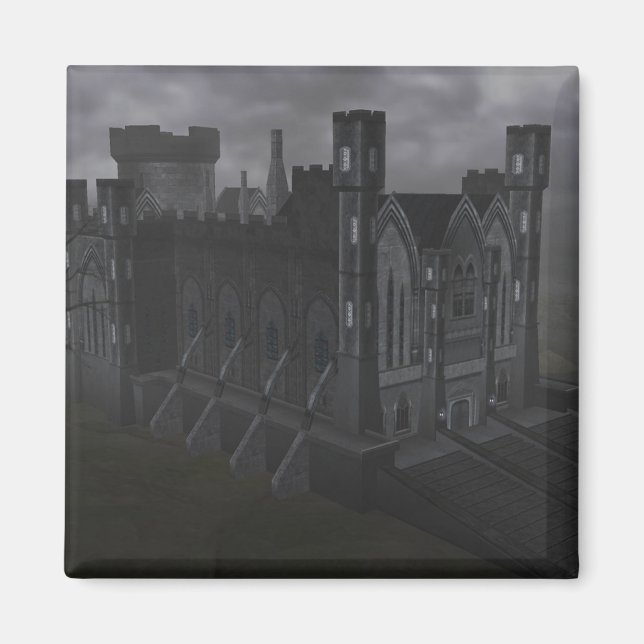 Grey Castle Magnet (Devant)