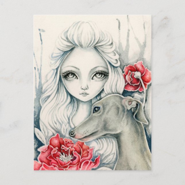 Greyhound - Carte postale (Devant)