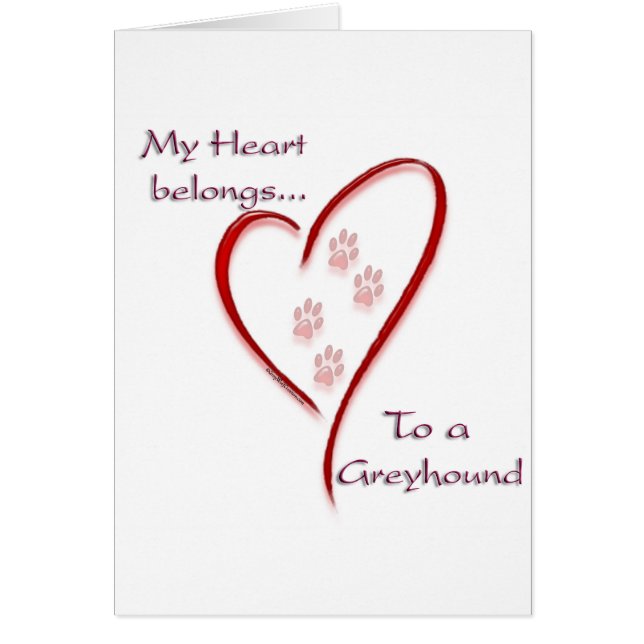 Greyhound Heart Belongs (Devant)