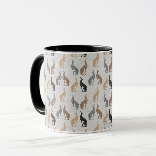 Greyhound Lover café Mug (Devant gauche)