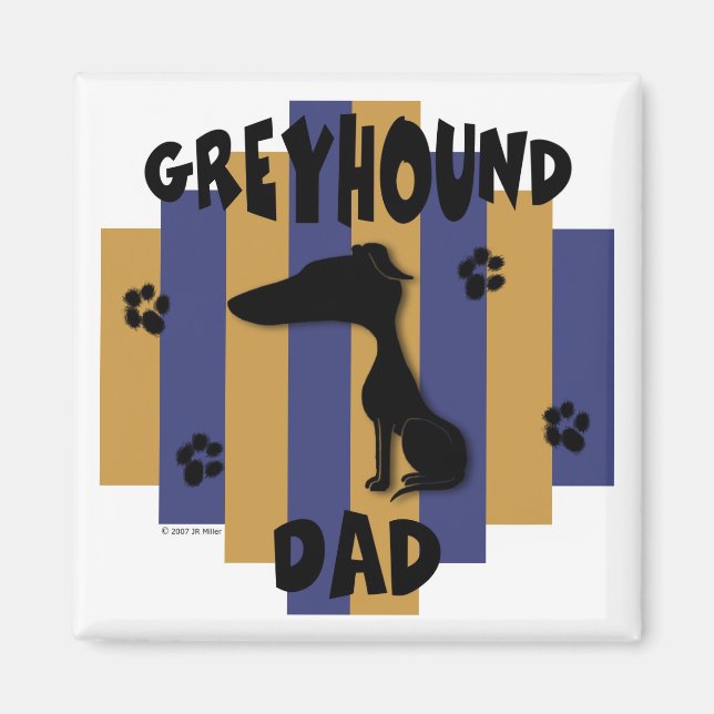 Greyhound Papa Magnet (Devant)