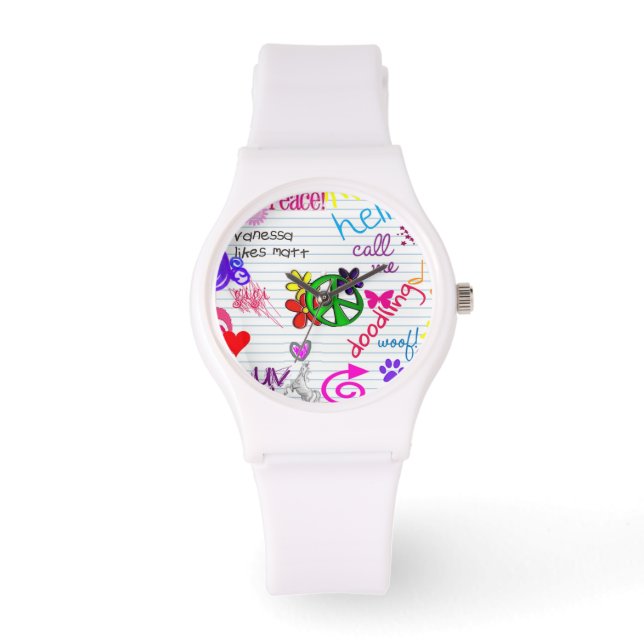 gribouillage montre abstraite (Recto)