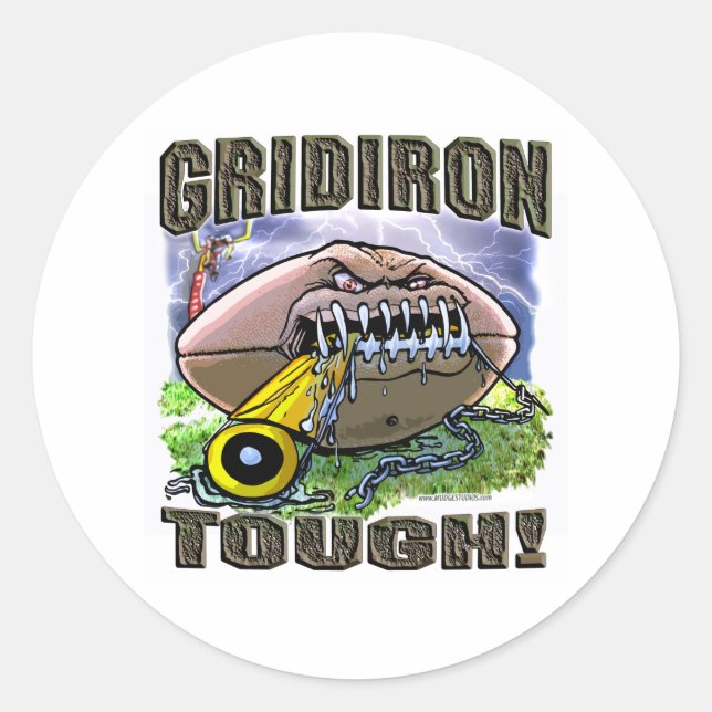 Gridiron Tough ! Autocollant (Devant)