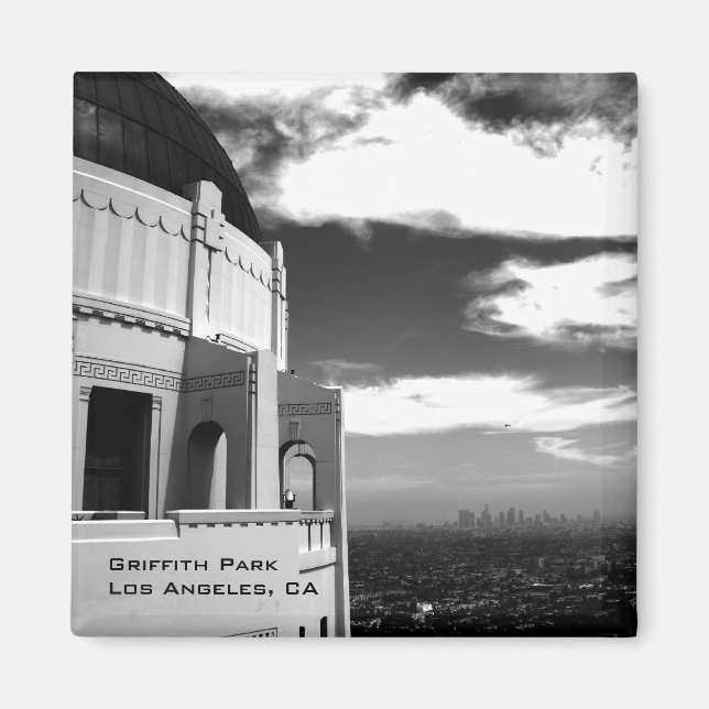 Griffith Park B/W Magnet (Devant)