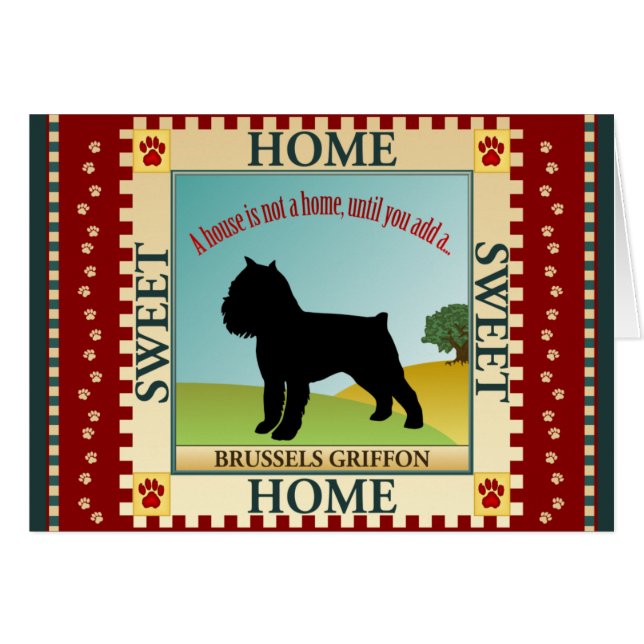 Griffon de Bruxelles (Devant horizontal)