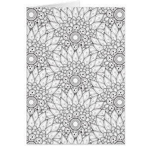 Griffonnage floral de jardin