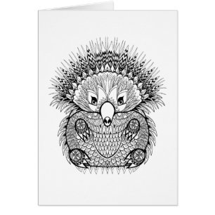 Griffonnage tiré par la main d'Echidna