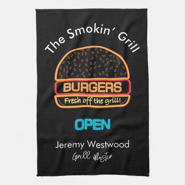 Grill Cuisine Serviettes Jardin Grill Master Burge (Vertical)