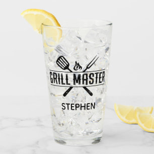 Grill Master Faux Cuir Set Coupe en Verre