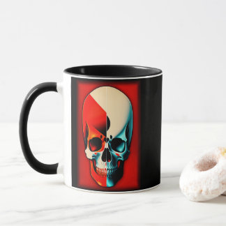 GrillaSkate Kustom Design 003B Skull Mug