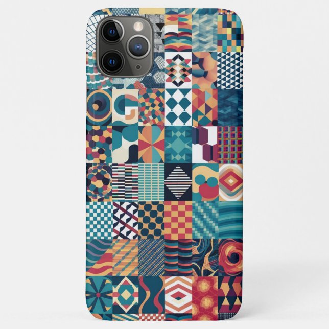 Grille artistique Collage iPhone / coque ipad (Dos)