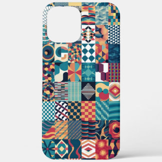Grille artistique Collage iPhone / coque ipad