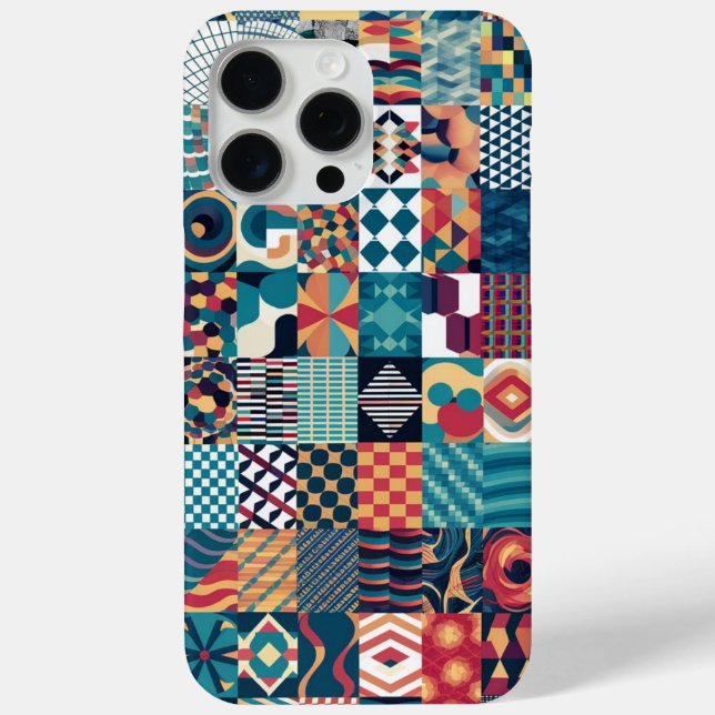 Grille artistique Collage iPhone / coque ipad (Verso)