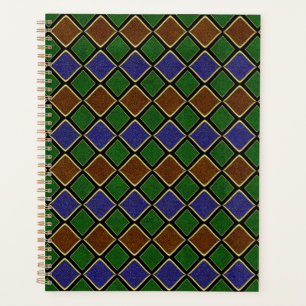 Grille Diamant Arlequin : Harmonie Texturée