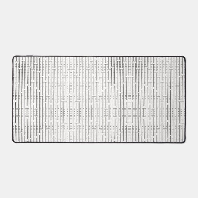 Grille industrielle - Moderne minimaliste noir et  (Recto)