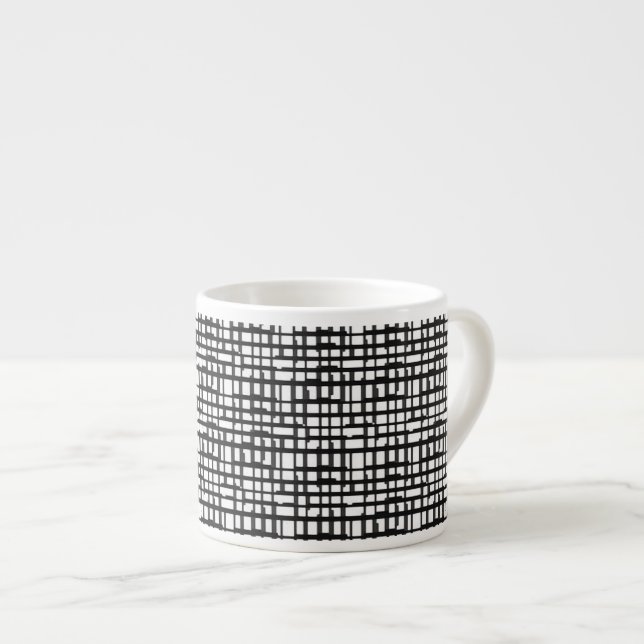 Grille optique Abstraite Espresso Mug (Devant droit)