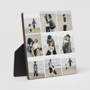 Grille Simple De Neuf Plaques De Bureau Couleur Pe