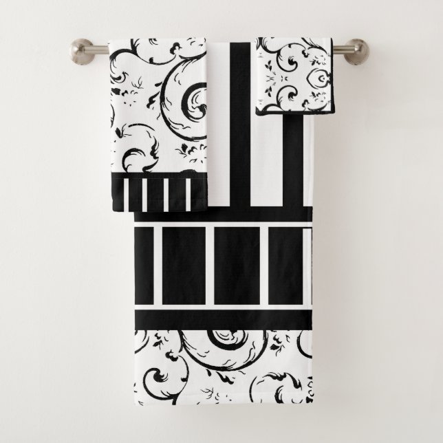 Grilles et persiennes Noir et blanc (En situation)